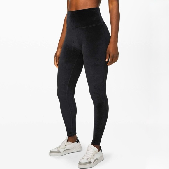 Lululemon Wunder Lounge High-Rise Tight 28" *Velvet in Black - Picture 1 of 8